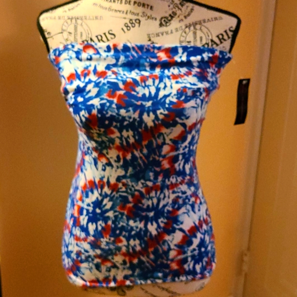 Patriotic tube top